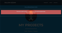 Desktop Screenshot of dillonazzam.com